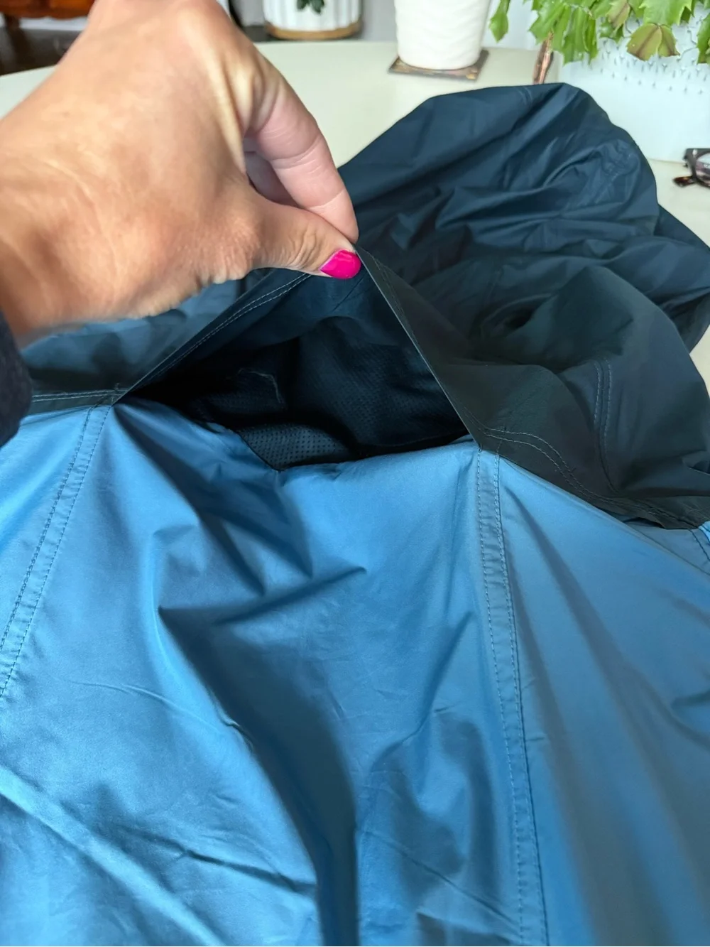 Nike Kids' Blue Colorblock Windbreaker Jacket